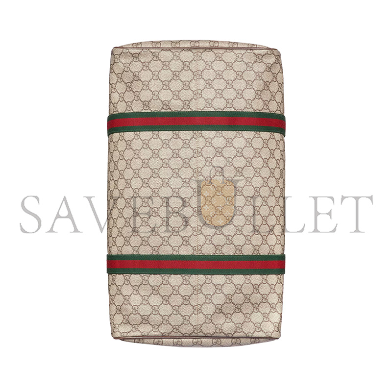 GUCCI MEDIUM DUFFLE BAG WITH WEB 758664 (45.5*29*27cm) GUCCI MEDIUM DUFFLE BAG WITH WEB 758664 (45.5*29*27cm)